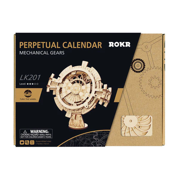 Robotime Perpetual Calendar DIY Desk Calendar