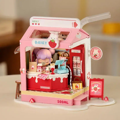 Robotime Rolife Food Box Shop DIY Dollhouse Kit