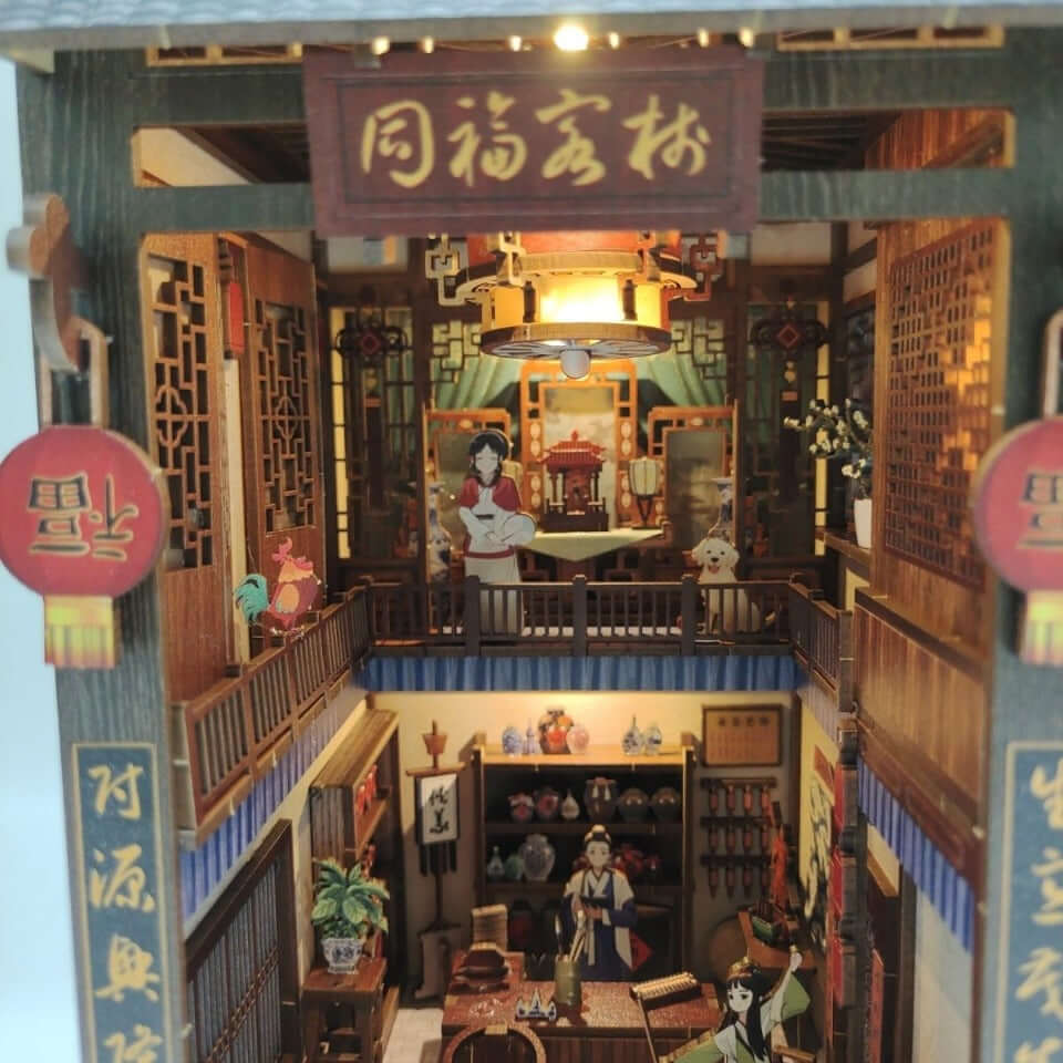 Tongfu Inn DIY Book Nook Kit