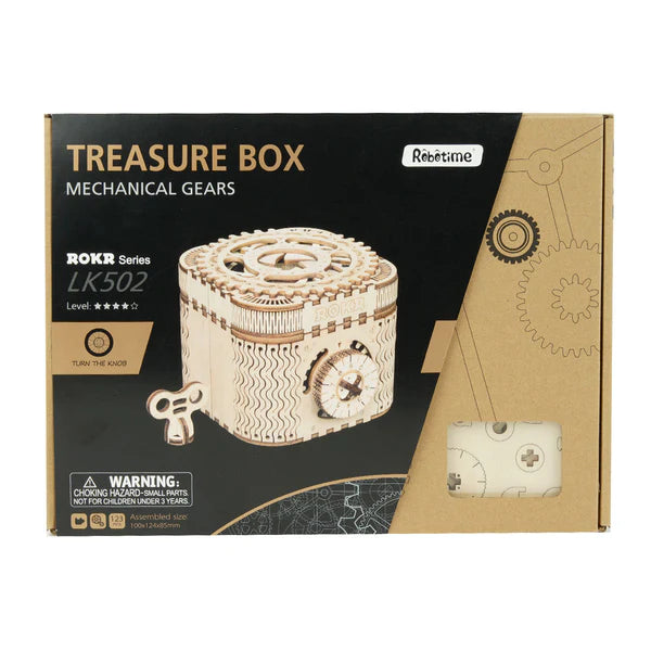 Robotime Treasure Box DIY Secret Locker