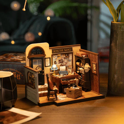 Rolife Mose's Detective Agency DIY Dollhouse Kit