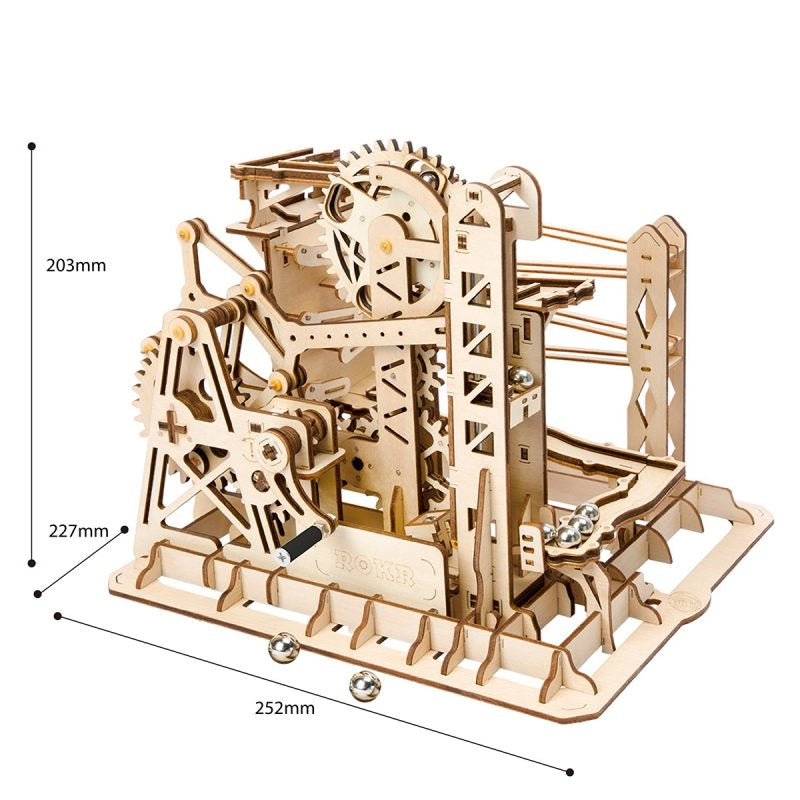 Marble Explorer Swingback Wall Marble Run Set