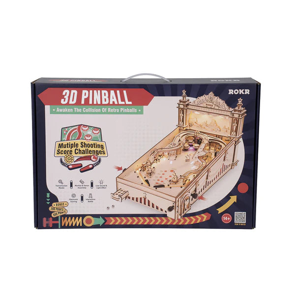 Robotime ROKR Pinball Machine 3D DIY Puzzle