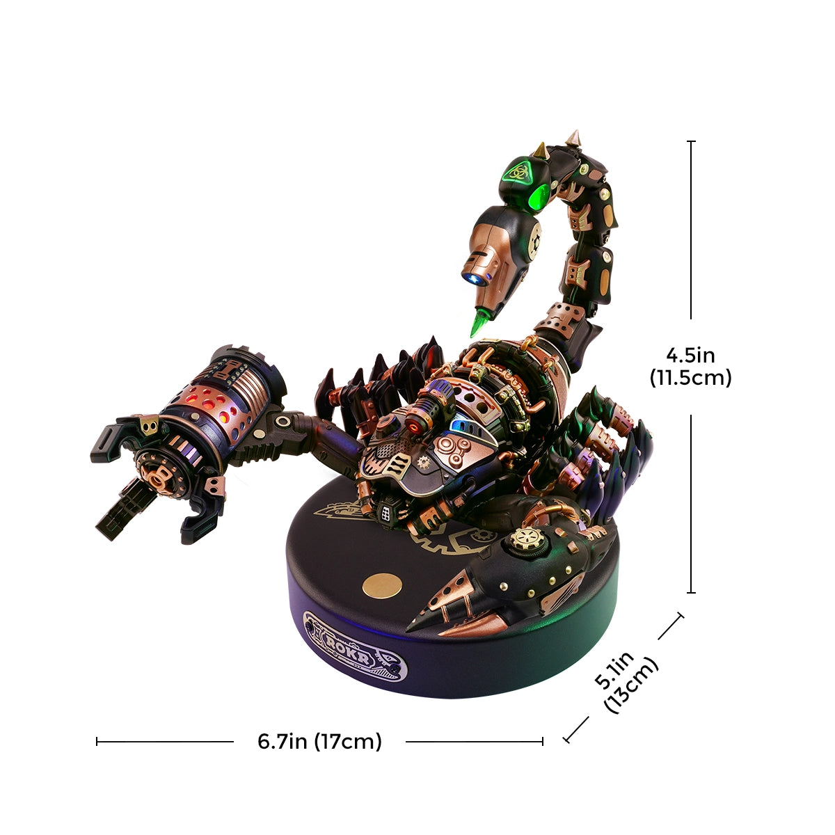 Robotime Rokr Emperor Scorpion Steampunk Design