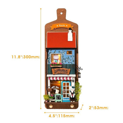 Rolife DS019 Aroma Toast Lab DIY Wall Hanging - Mycutebee