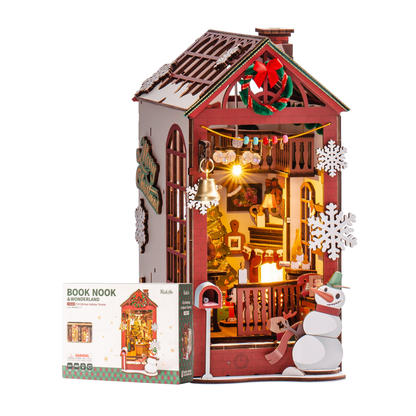 Rolife Christmas Indoor Scene DIY Book Nook Kit