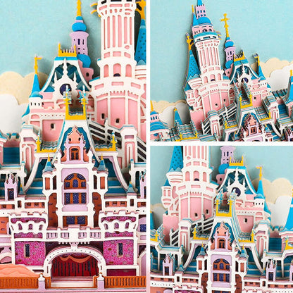 Omoshiroi 3D Fairy Tail Castle Paper Block