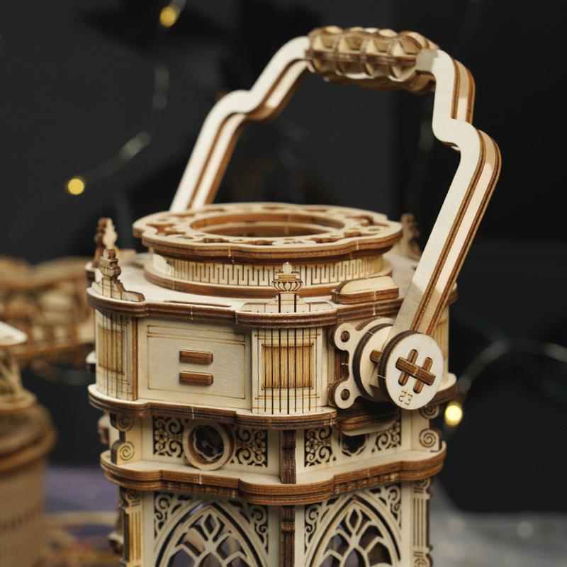 Robotime ROKR Victorian Lantern Mechanical Music Box