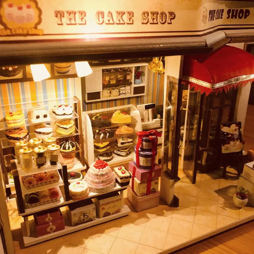 The Cake Shop DIY Dollhouse Kit