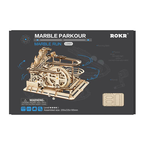 ROKR Marble Parkour Big Funnel Marble Run