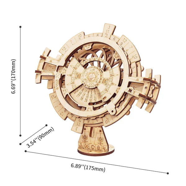 Robotime Perpetual Calendar DIY Desk Calendar