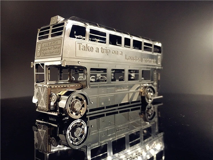 London Bus 3D Metal Model Kit