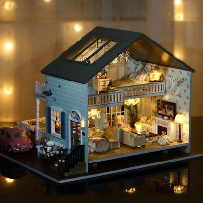 New Zealand Queenstown DIY Dollhouse Kit