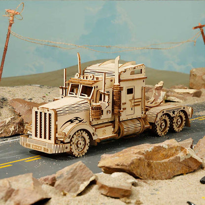 Robotime Heavy Truck DIY Scale Model