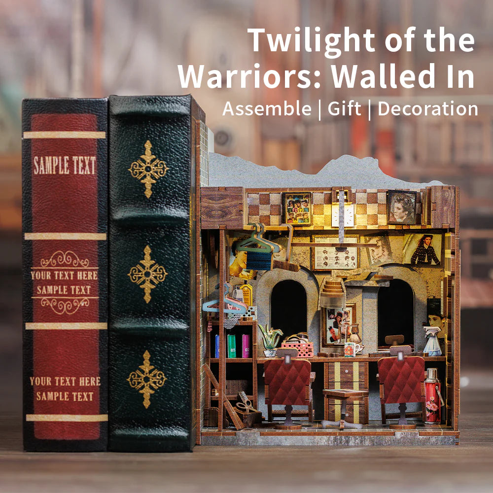 CUTEBEE Twilight of the Warriors: Walled In DIY Book Nook Kit