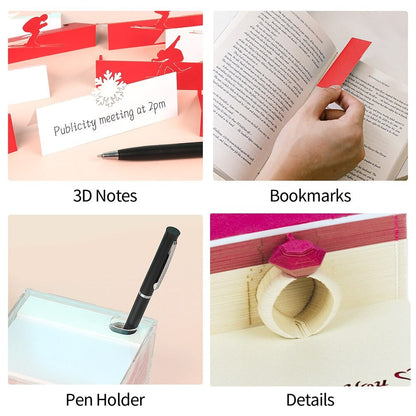 Ring Shape Omoshiroi Block 3D Memo Pad