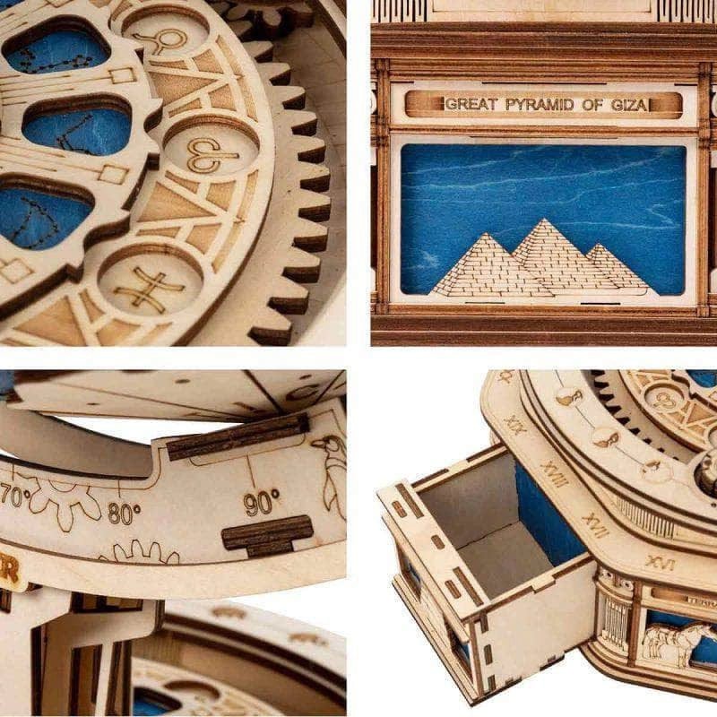 Robotime ROKR The Globe 3D Earth Model DIY Wooden Puzzle