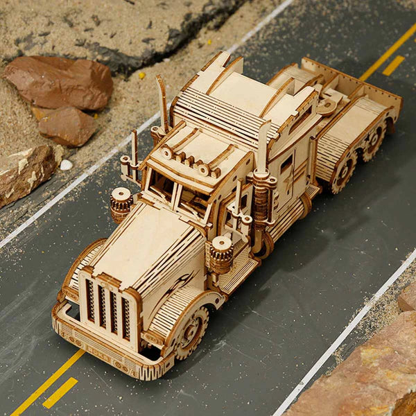 Robotime Heavy Truck DIY Scale Model