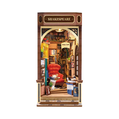 Robotime Rolife Shakespeare and Company DIY Book Nook Kit