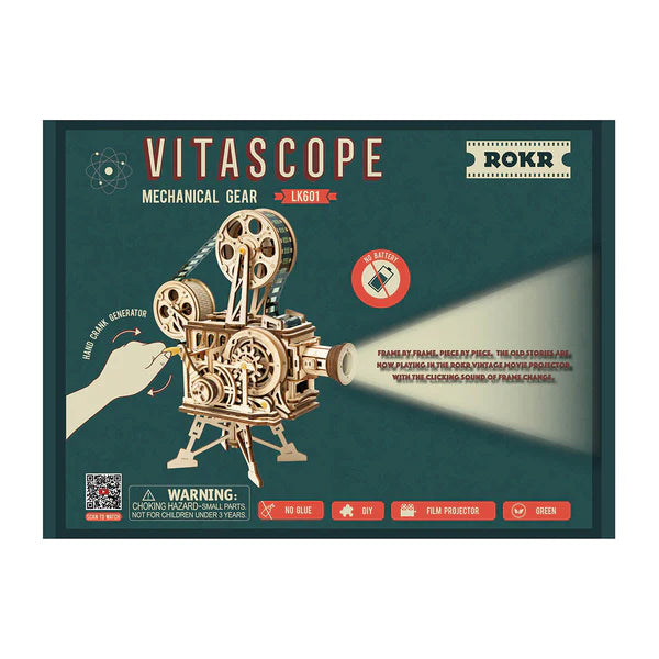 Robotime Vitascope Mechanical Movie Projector