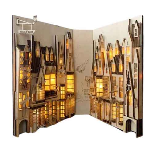 Harry Potter Hogsmeade DIY Book Nook Kit  Instruction PDF