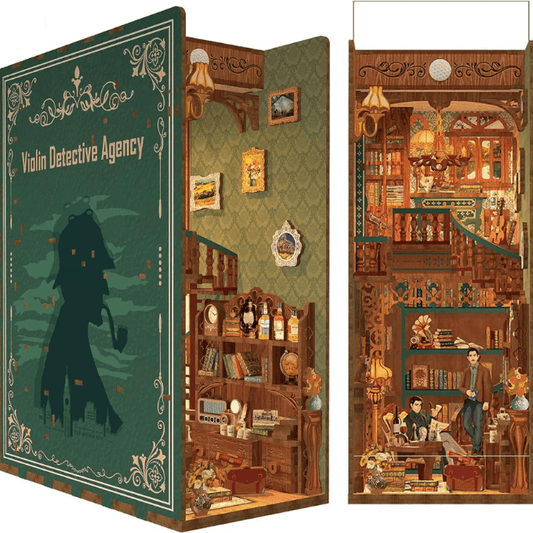 Sherlock Holmes Detective Agency Book Nook Kit