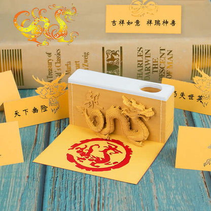 Asia Dragon Omoshiroi Block 3D Notepad