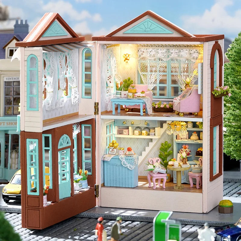 Cutebee Mini Villa Garden DIY Dollhouse Kit