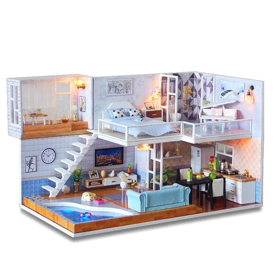 Cutebee Revo Loft DIY Dollhouse Kit