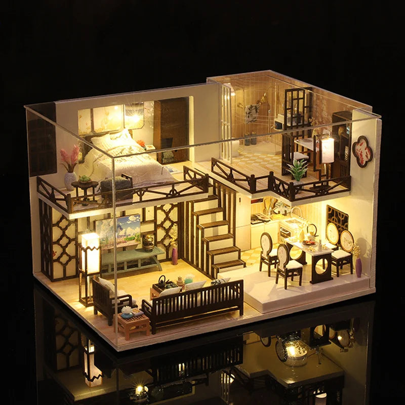 Orient Love DIY Dollhouse Loft Kit