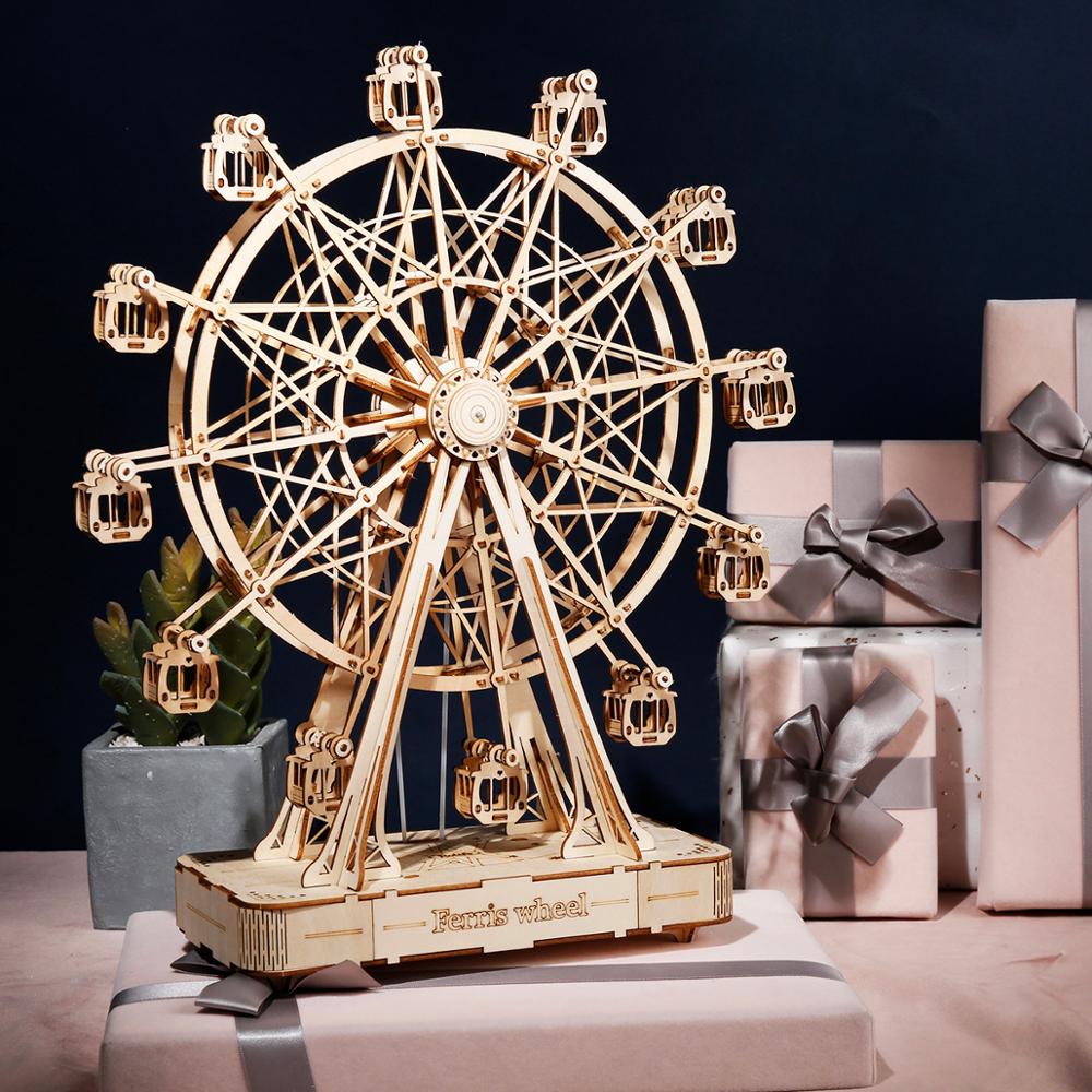 Robotime Rolife Ferris Wheel 3D Wooden Puzzle