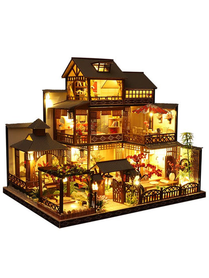 Japanese Style Spring Hours DIY Dollhouse  Instruction PDF