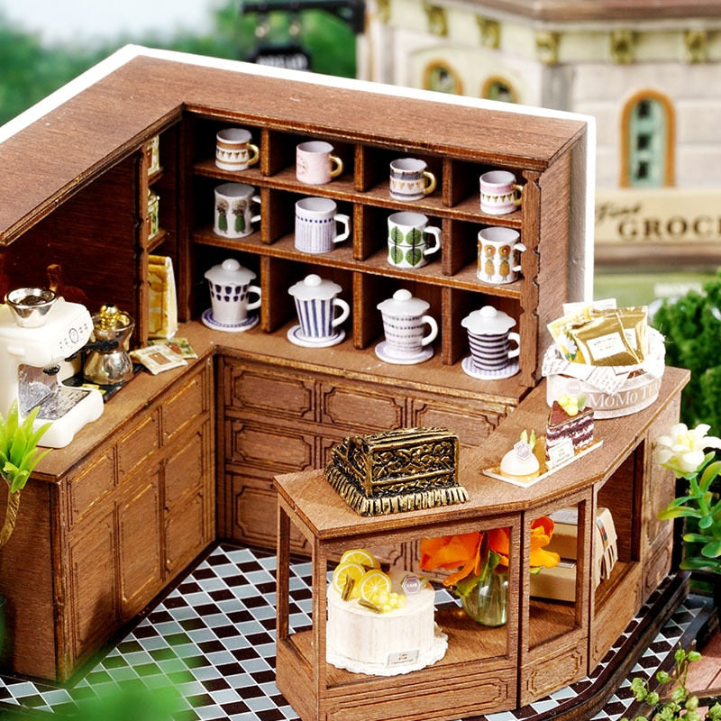 Forest Tea Shop DIY Dollhouse Instruction PDF