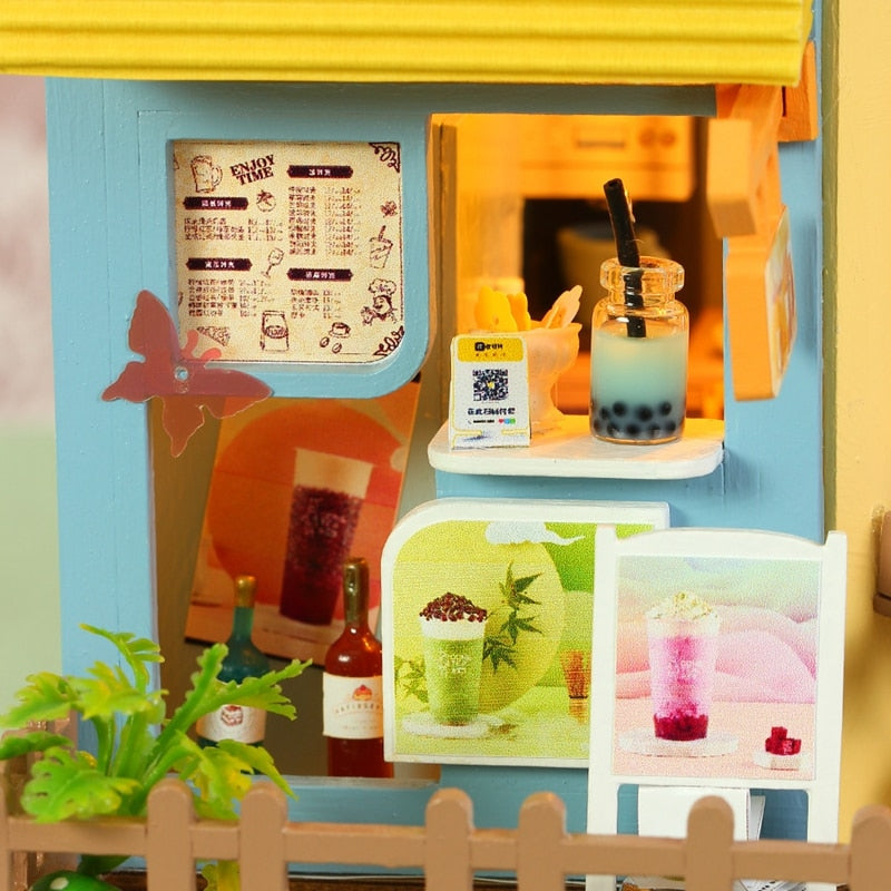 Lemon Tea Shop DIY Miniature Shop Kit - Mycutebee