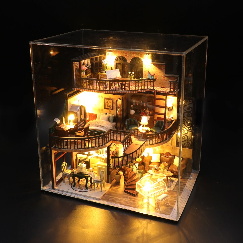 Gothic Villa DIY Dollhouse Kit