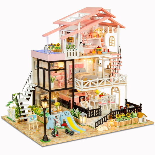 First Sight Love Villa DIY Dollhouse Kit