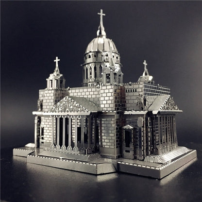 Issakiv Cathedral 3D Metal Model