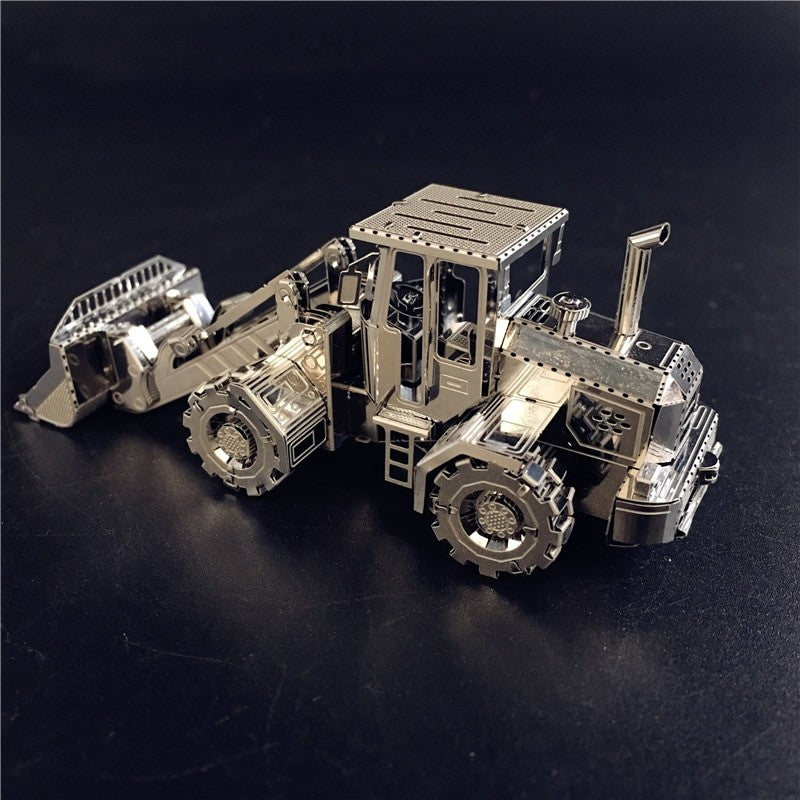 Bulldozer 3D Metal Model Kit