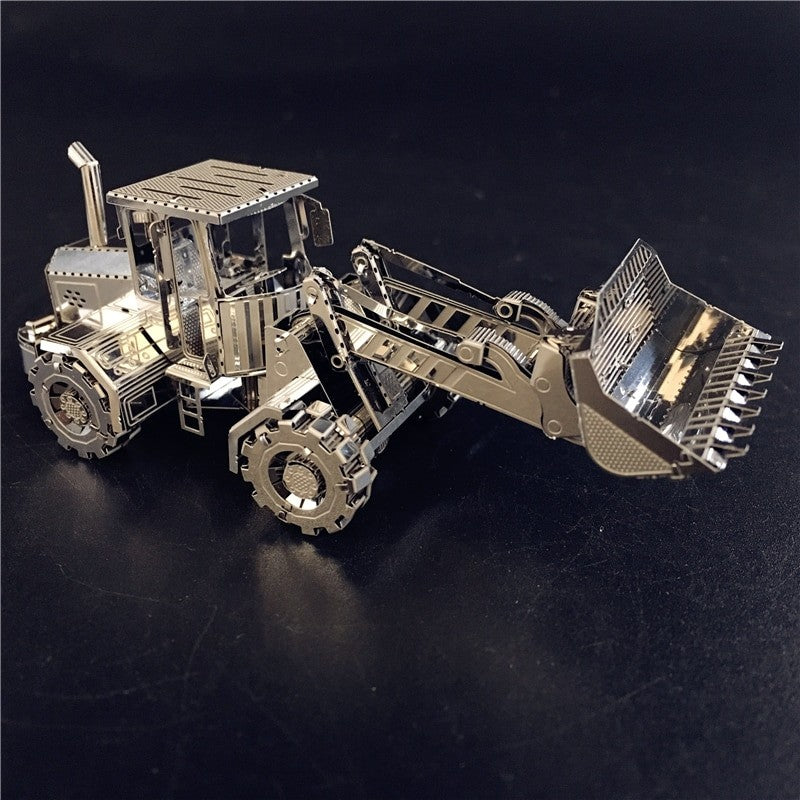 Bulldozer 3D Metal Model Kit