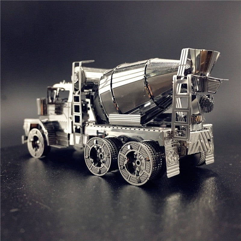 Cement Mixer 3D Metal Model Kit