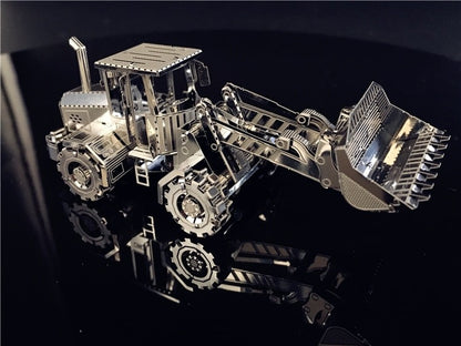 Bulldozer 3D Metal Model Kit