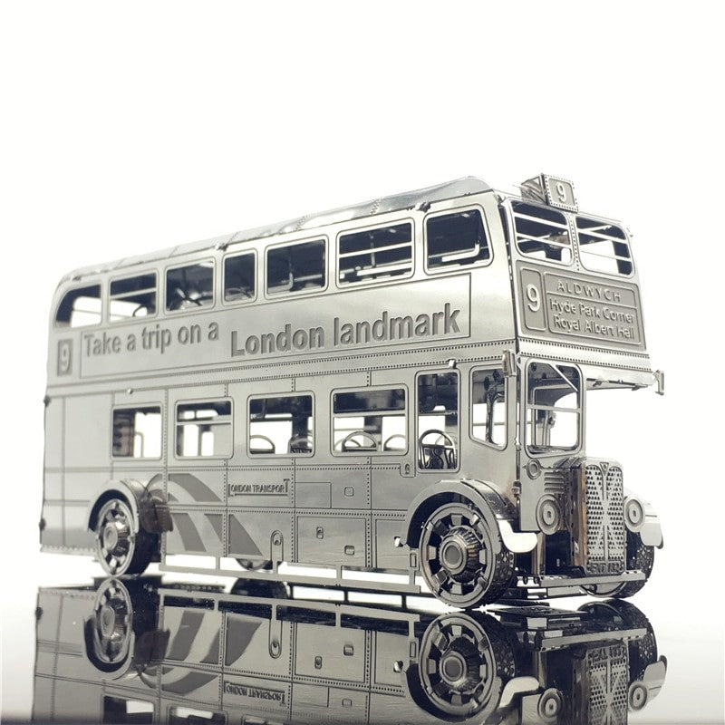 London Bus 3D Metal Model Kit