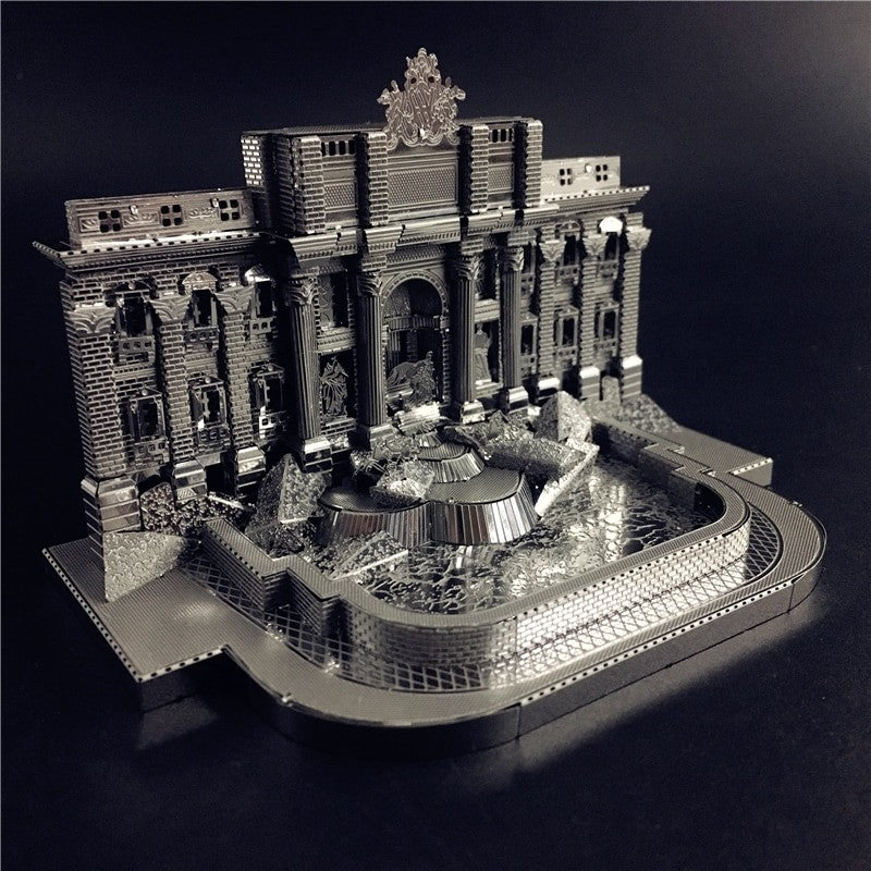 Trevi Fountain 3D Metal Model Kit