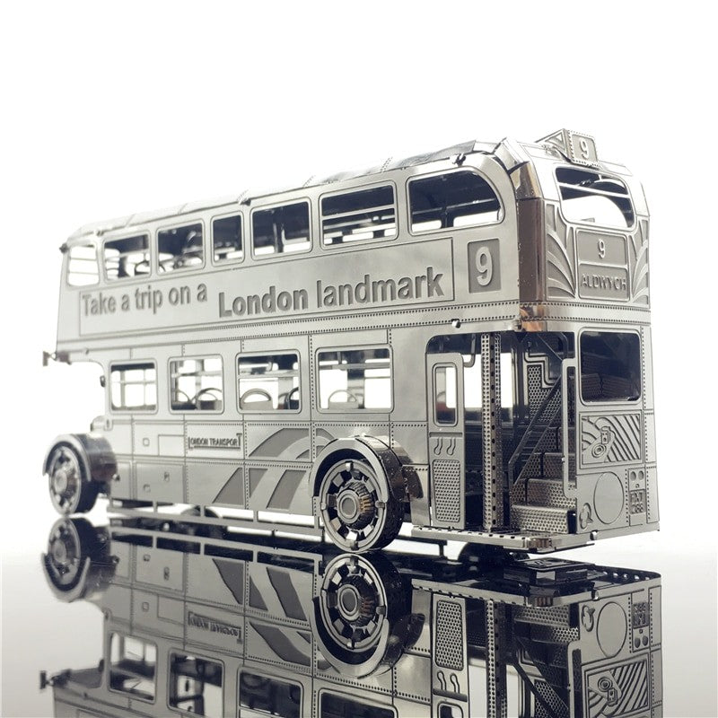 London Bus 3D Metal Model Kit