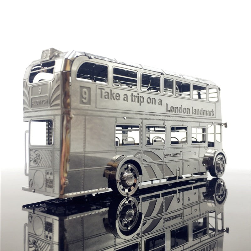 London Bus 3D Metal Model Kit