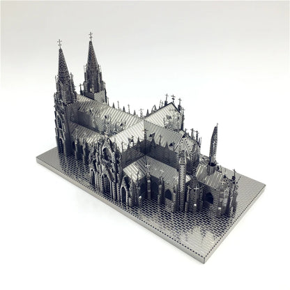 MMZ Model Ironstar 3D Metal Puzzle - St. Patrick's Cathedral Assembly Kit