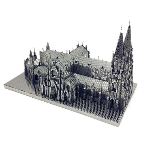 MMZ Model Ironstar 3D Metal Puzzle - St. Patrick's Cathedral Assembly Kit