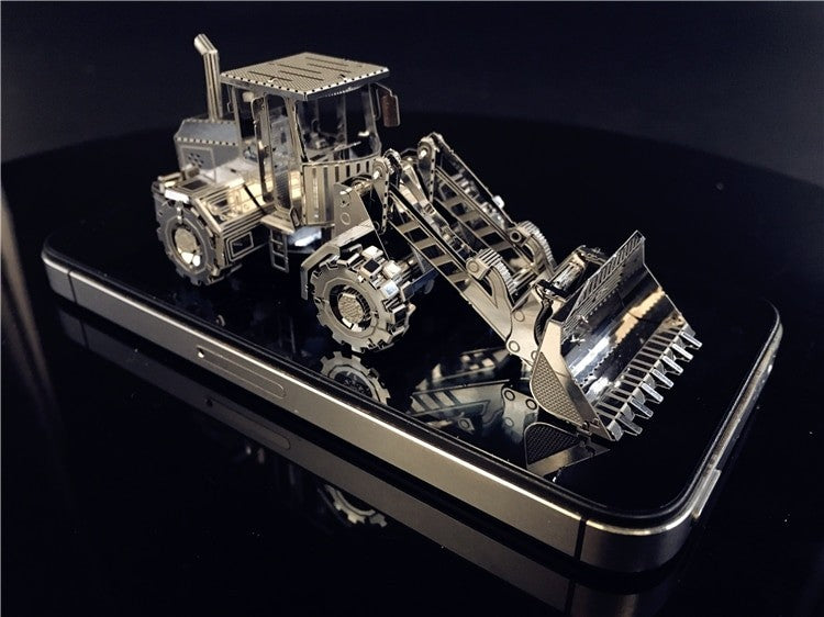 Bulldozer 3D Metal Model Kit