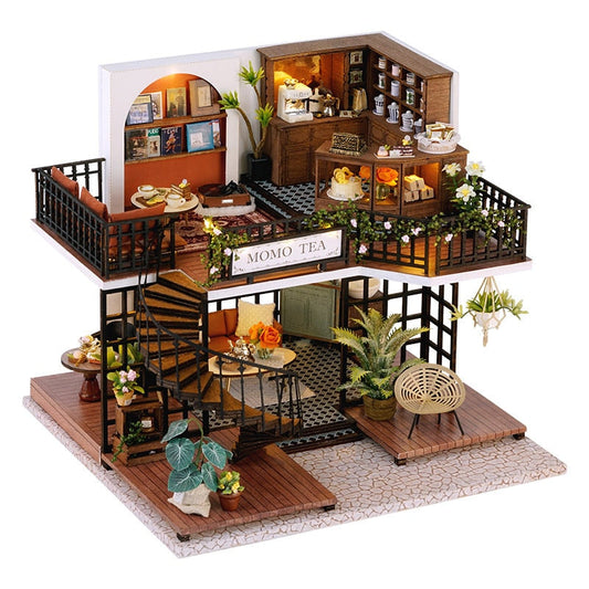 Forest Tea Shop DIY Dollhouse Instruction PDF