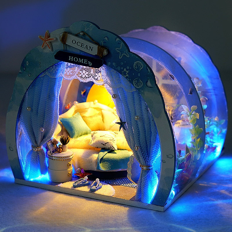 Ocean Room TW38 DIY Miniature Room Kit - Mycutebee